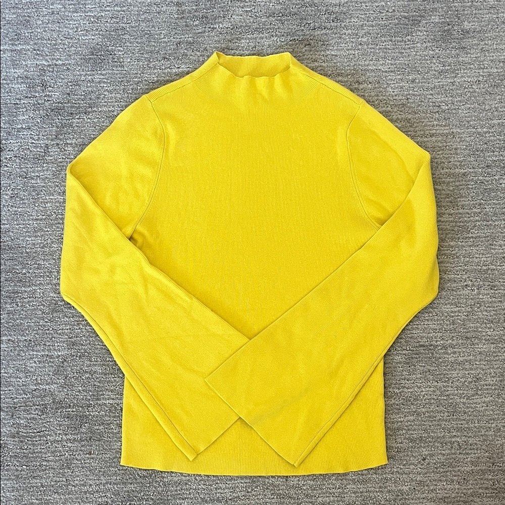 Maeve Yellow Women’s Turtleneck Sweater